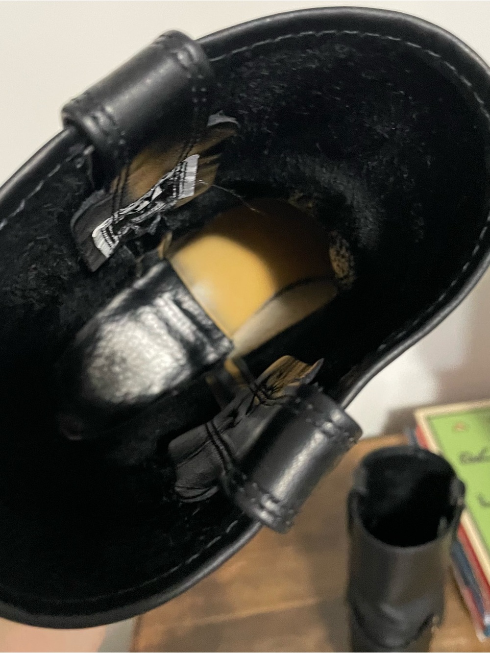 EUC Frye Black Leather Harness Moto Boots - Picture 5 of 7